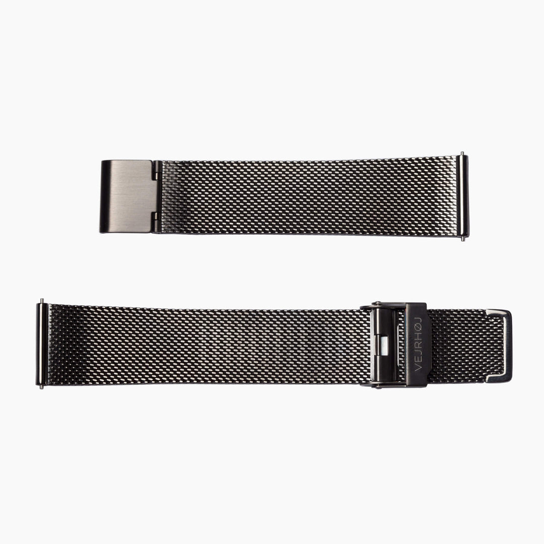 Petite | gunmetal mesh band