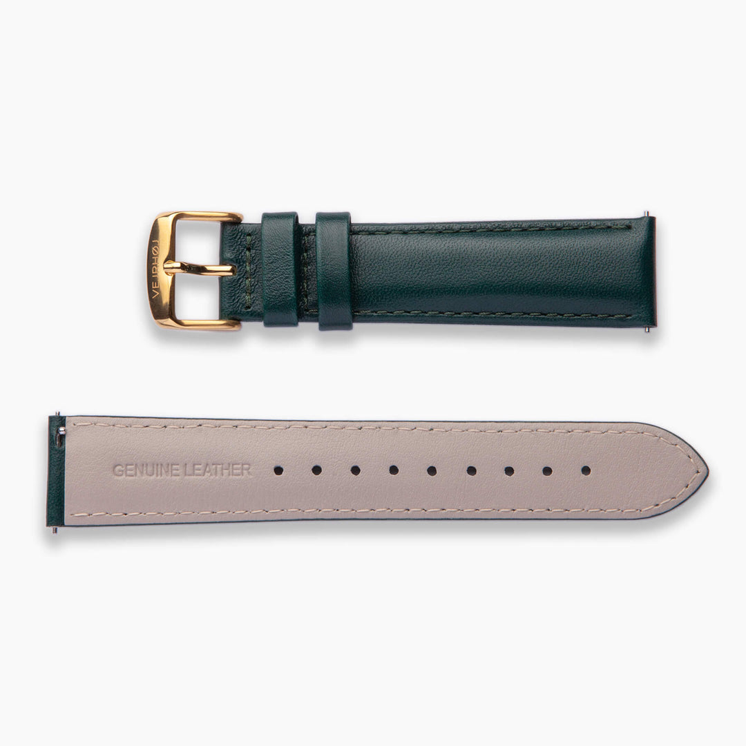 Green leather strap | Automatic