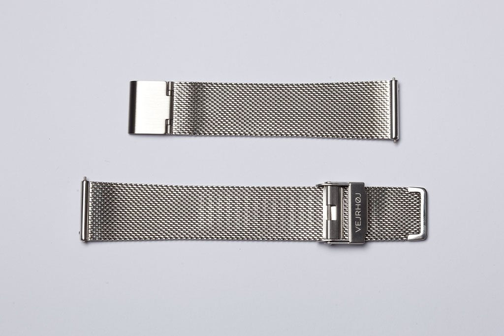 실버 스테인리스 메쉬 40MM 스트랩