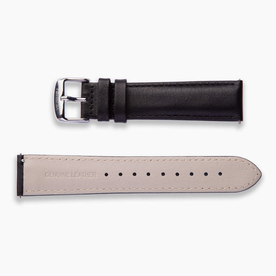 Black leather strap | For Automatic watch